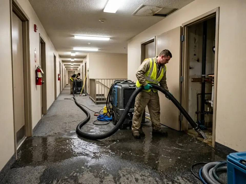 multi-unit-apartment-hallway-f-005 — frequently asked questions, Emergency Burst Pipe Water Extraction & Removal in Weldon S…